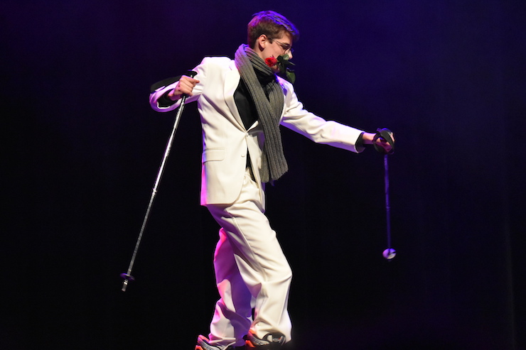 <p>Peter Novak was named Mr. BHS at the Jan. 2018 pageant. Photo courtesy of Dessa Bobosky (class of 2018), former BPS101 Communications Dept. intern.</p>
