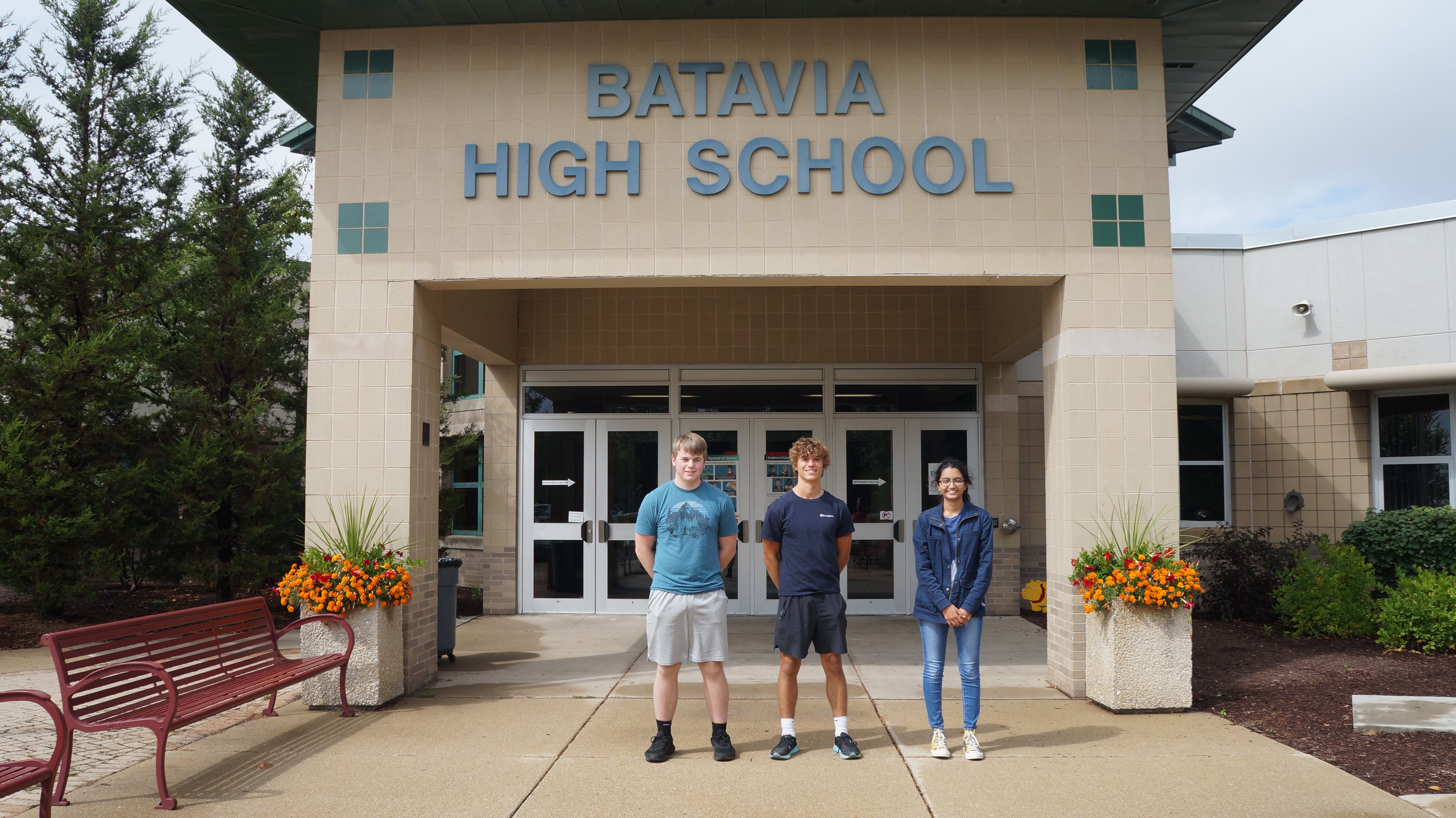 <p>Pictured Left to Right: Ryan Holden, Nicholas Fortino, and Avanthi Obadage</p>
