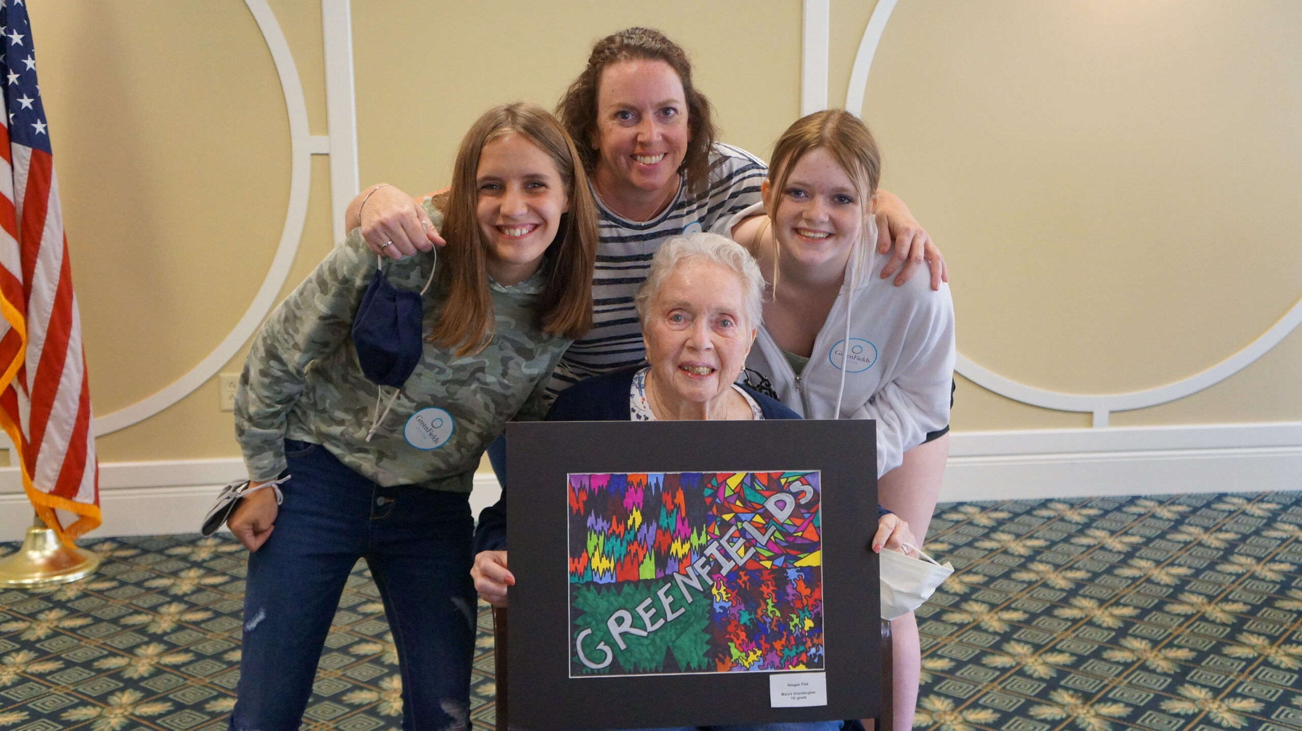 <p>Ms. Welter and her family.</p>