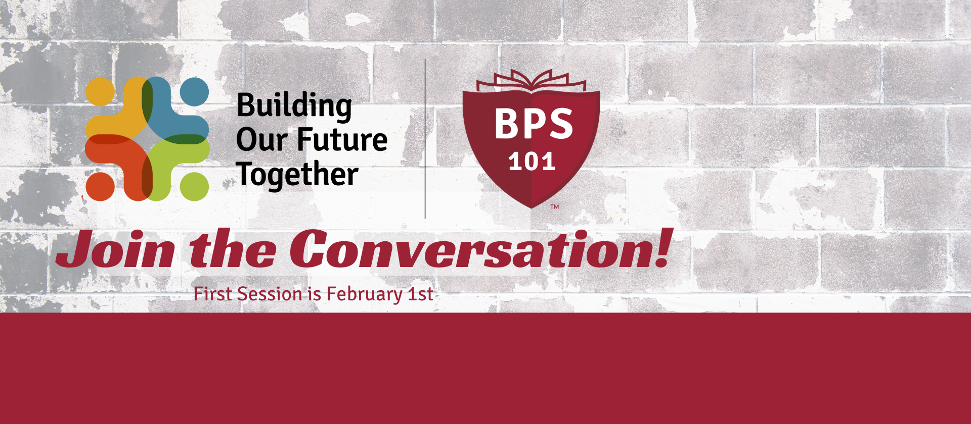<h2>Building Our Future Together</h2>
<p class="p2"><span class="s1">Learn more about the process and details on our community engagement sessions.</span></p>
<p>&nbsp;</p>
<a href="https://www.bps101.net/boft/" class="button ">HERE</a>
