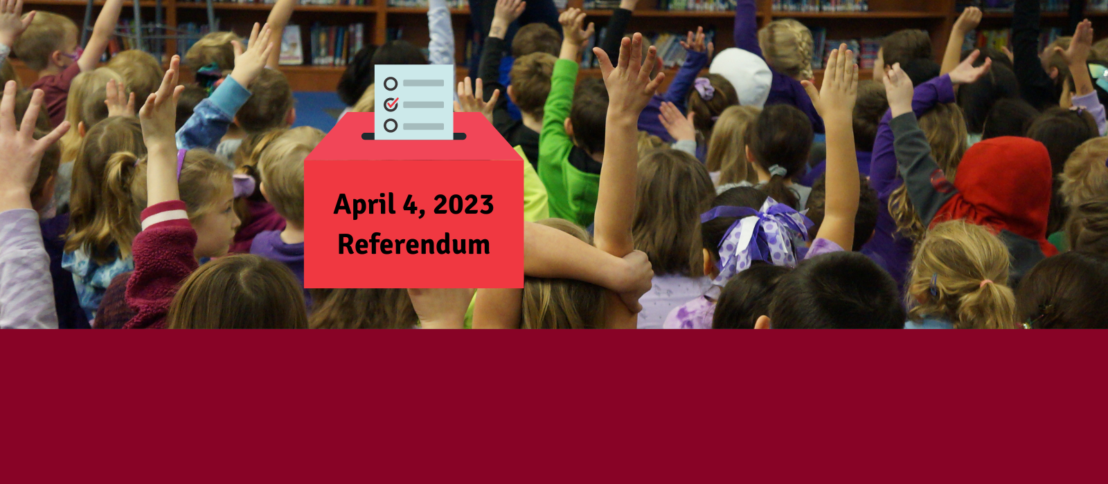 <h2>Referendum Information</h2>
<p>Stay up-to-date with the referendum discussion.</p>
<a href="https://www.bps101.net/referendum" class="button ">Details Here</a>
