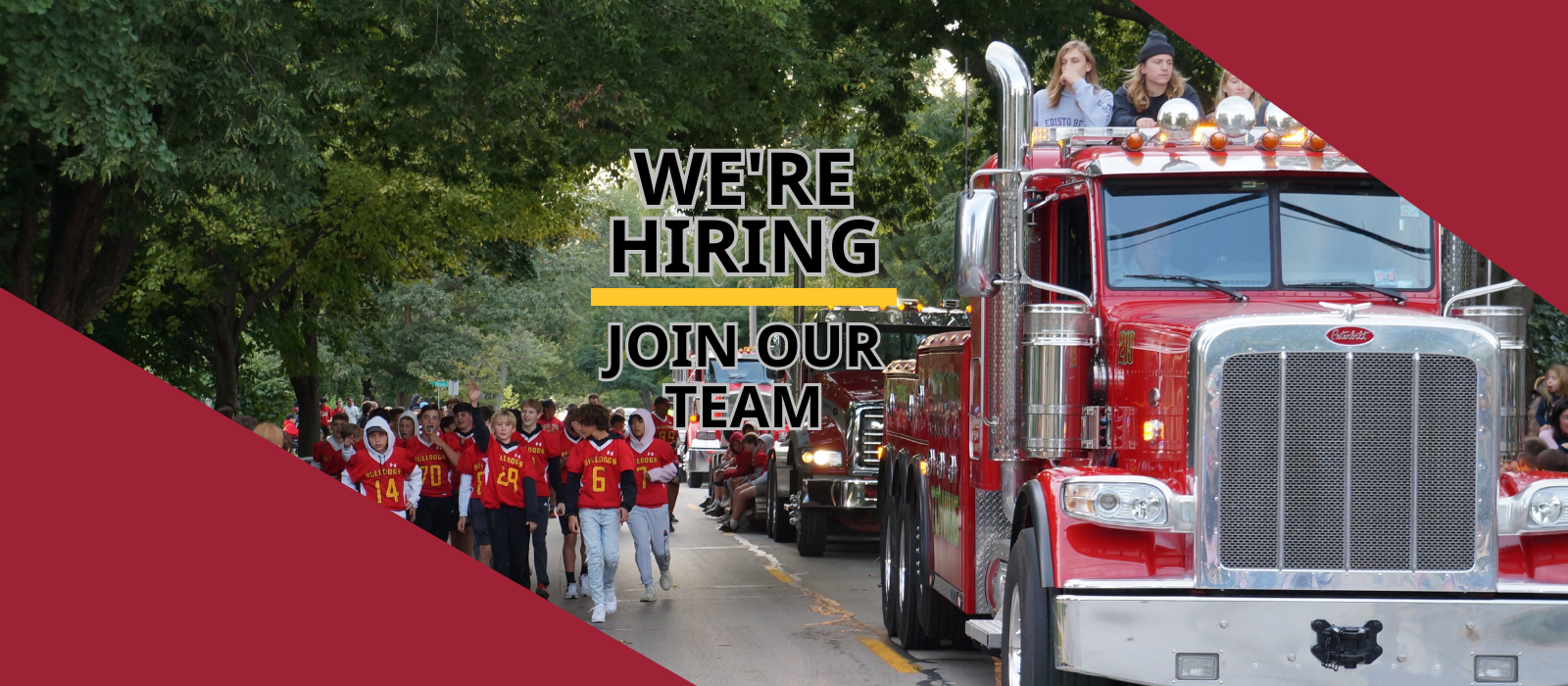 <h2>We&#8217;re Hiring!</h2>
<p>From licensed to unlicensed, and part-time to full-time, we have a job for you!<br />
&nbsp;<br />
<a href="https://www.bps101.net/human-resources/" class="button ">More Here</a></p>
