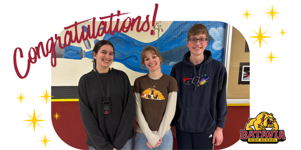 <p>Pictured from L-R: Amelia (Mimi) Patterson, Jane Lishamer, and Benjamin Wash</p>
