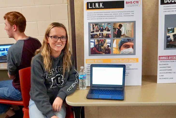 <p>The BHS L.I.N.K. program (Learning through Internships Nurtures Knowledge) provides juniors and seniors with off-campus internships  in a variety of career fields.</p>
