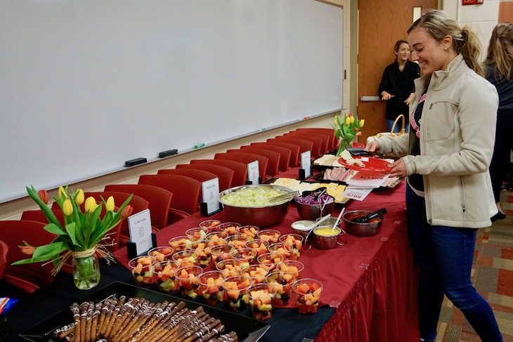<p>Lunch was provided by the Culinary Arts Department.</p>
