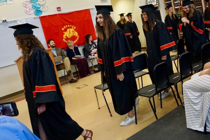 <p>All senior members of the BFF Choir received diplomas during the ceremony.</p>
