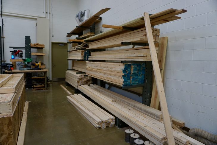 <p>The Building Trades program relies on grants, donations, and course fees to cover the cost of materials.</p>
